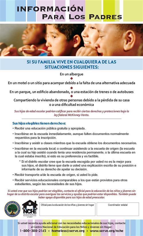 Informacion Para Los Padres 